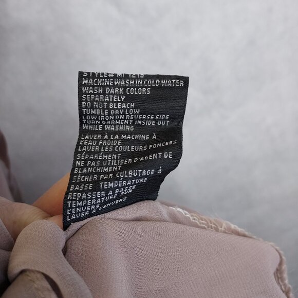 Mirumi Sheer Blouse Women's M/L Deep V-Neck Babydoll Feminine Coquette Ethereal - Picture 12 of 15